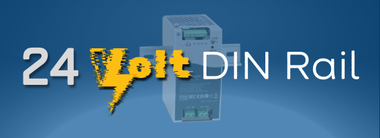 24 Volt DIN Rail Power Supplies