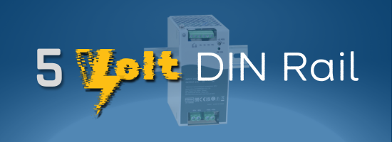 5 Volt DIN Rail Power Supplies