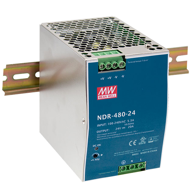 SDR-480-24 - 480W 24V MEAN WELL Power Supply