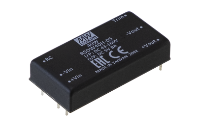 Image showing MEAN WELL DC-DC power supply RSDW40F-03