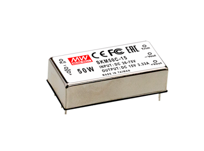 SKM50W8-15 MEAN WELL DC-DC power supply