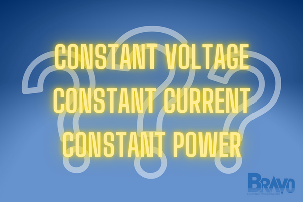 Different Types of LED Drivers  Constant Current vs Constant Voltage vs  Constant Power Supplies