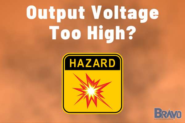 what happens if you use a higher voltage power supply