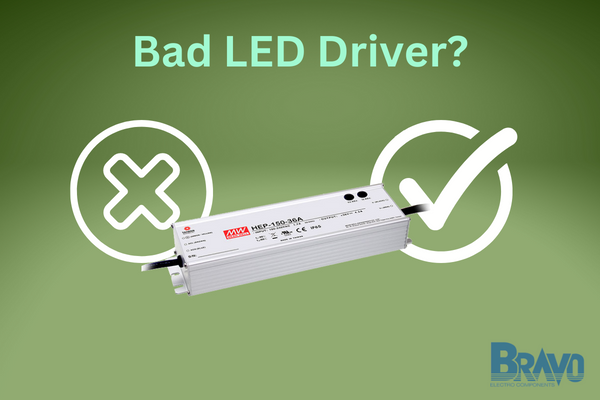 how to tell if led driver is bad