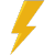 yellow lightning bolt icon