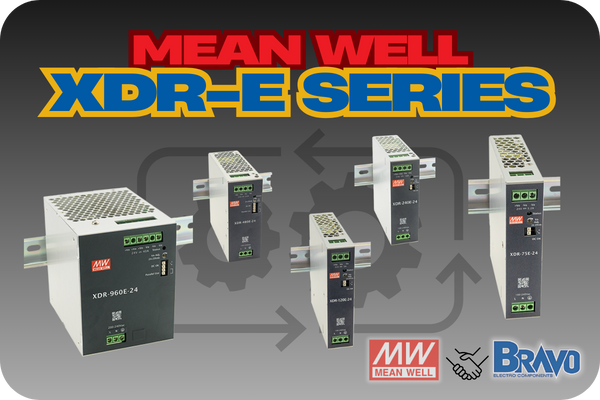 XDR-E Series DIN Rail Power Supplies